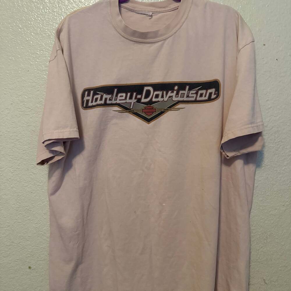 Vintage Harley Davidson 2002 Genuine Graphic Cotton T-Shirt